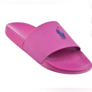 NEW Polo by Ralph Lauren Pink Slide Men's Sandals (Size 11) - NO BOX